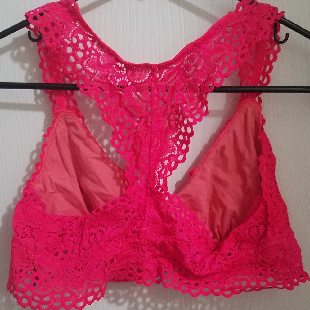 Hot Pink Racerback Bralette